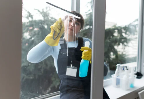 Nettoyage de vitres intérieures et extérieures à Saint-Cyran-du-Jambot